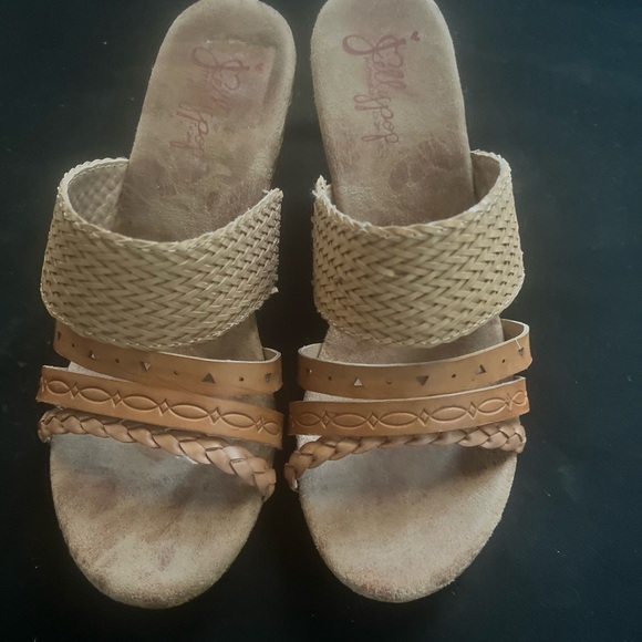 Jelly pops memory foam Sandals Size 7.5 - Picture 3 of 5